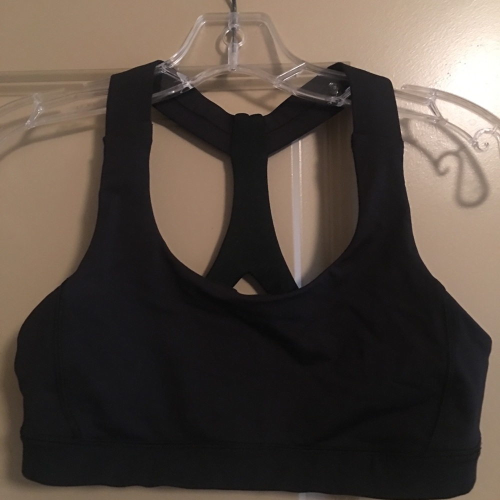 Black Lululemon bra size 8